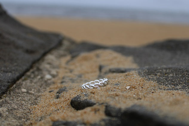 Silver Plated Braid Ring