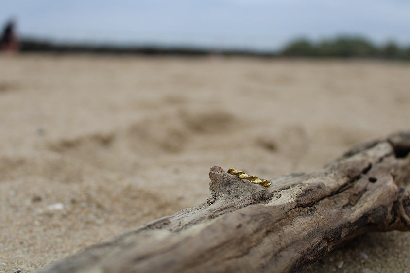 Brass Twist Ring